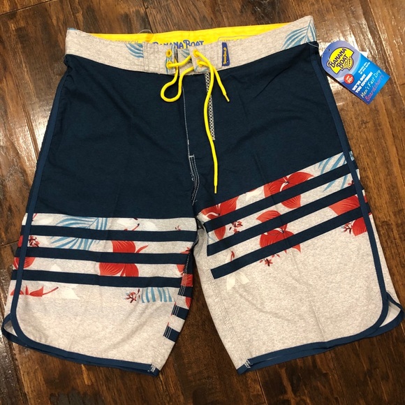 banana boat swim trunks